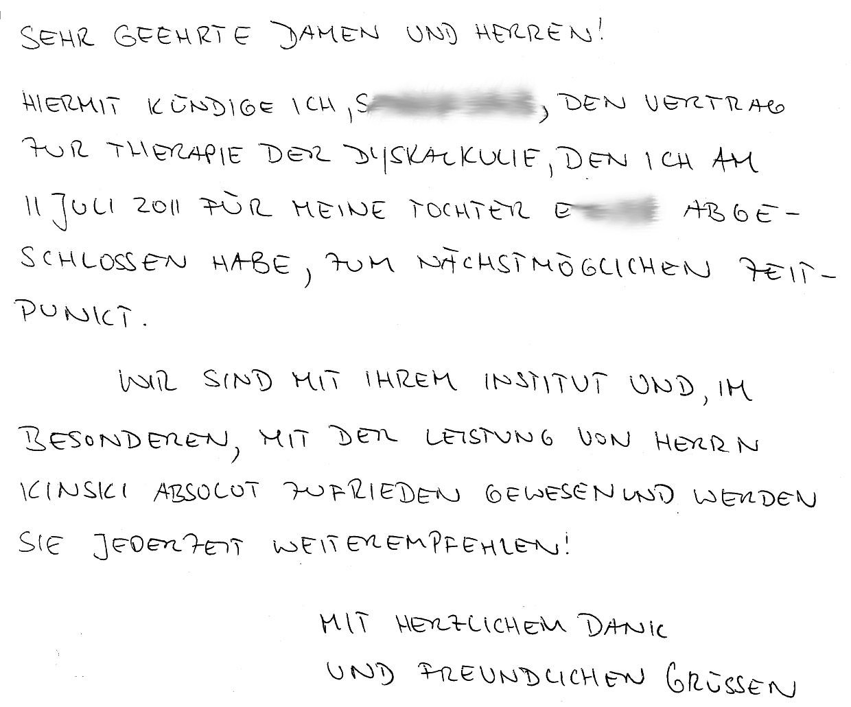 Kopie eines Eltern-Briefes vom 18.3.2014